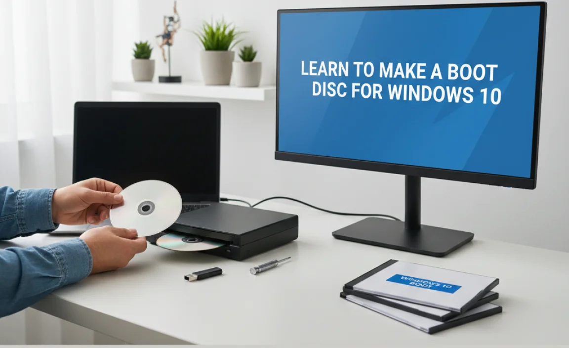 Learn to Make a Boot Disc for Windows 10