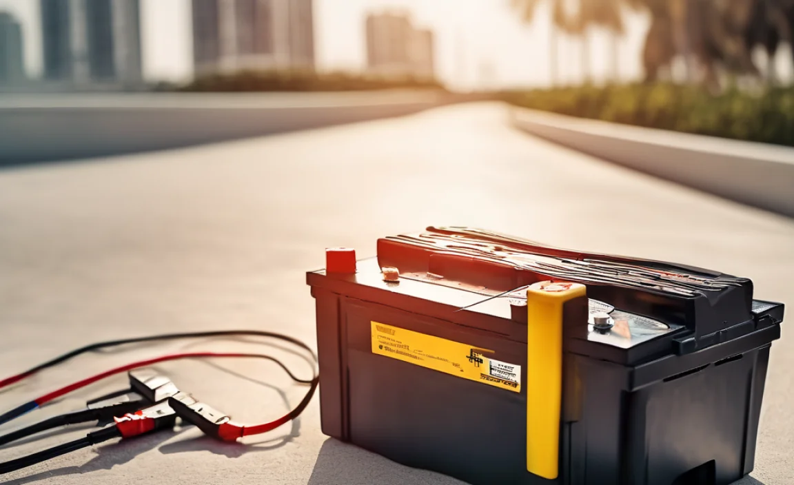 Why charging a 12v car battery for summer in Dubai is Important?